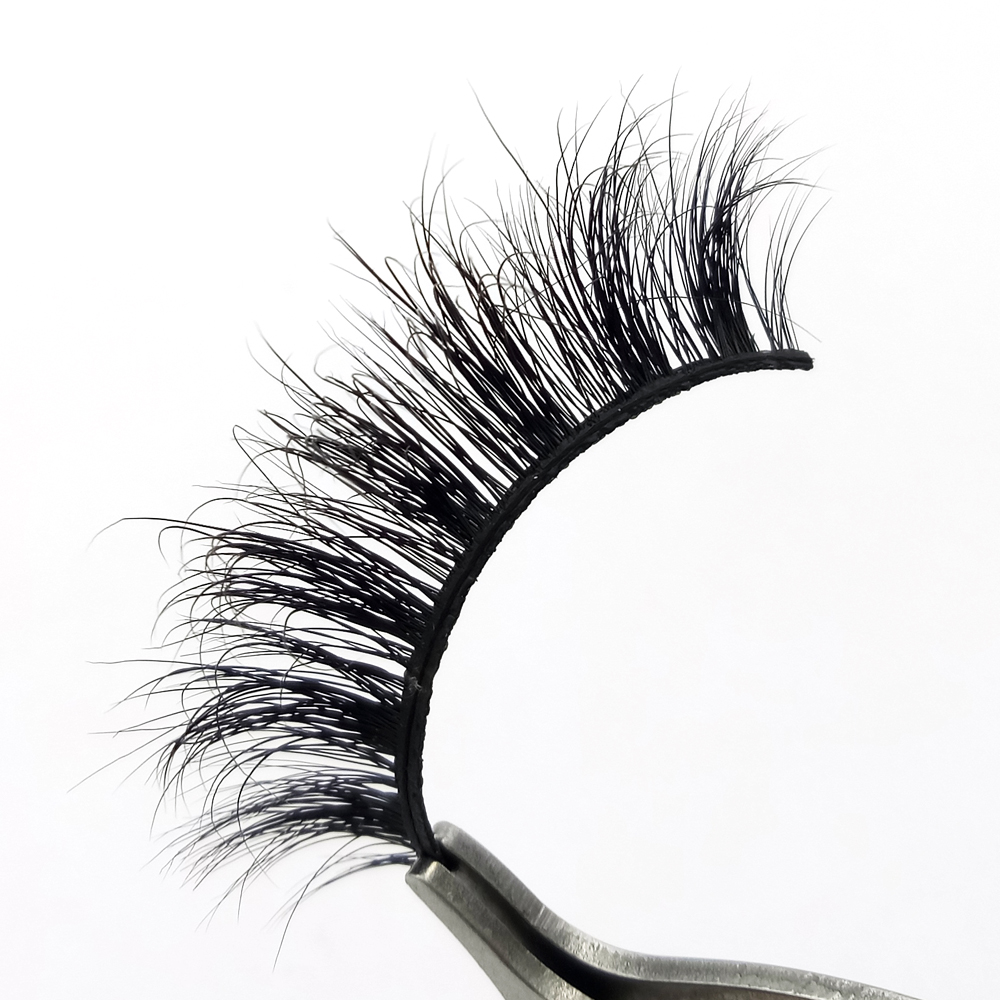 3D Mink Eyelashes Customized Label Brand JE15